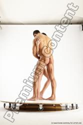 Standing reference poses of Lukas & Peggy